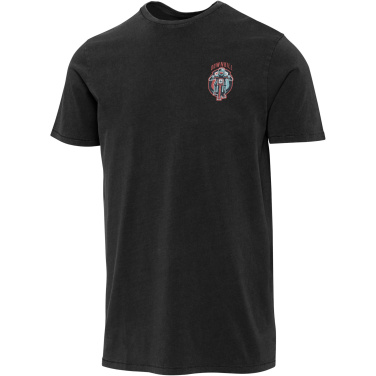 Logo trade promotional merchandise photo of: Nanaimo 160 g/m2 short sleeve washed men's t-shirt