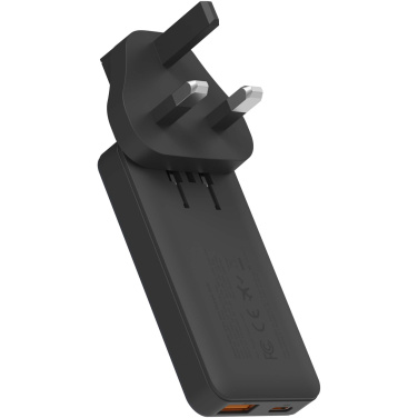 Logo trade corporate gifts picture of: Xtorm 65W fast travel charger with cable and travel case set