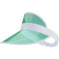 Bright cap with transparent visor, Green