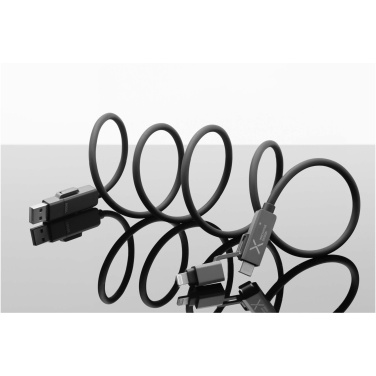 Logo trade corporate gift photo of: SCX.design C59 100W magnetic silicone charging cable