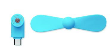 Logo trade promotional giveaways picture of: Portable USB-C fan
