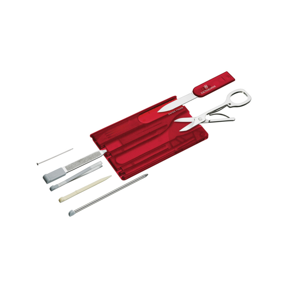 Logo trade corporate gift photo of: VICTORINOX Swiss Card Classic 10 functions