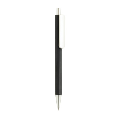 Logo trade promotional giveaways picture of: EDGE RCS three-sided pen exclusive