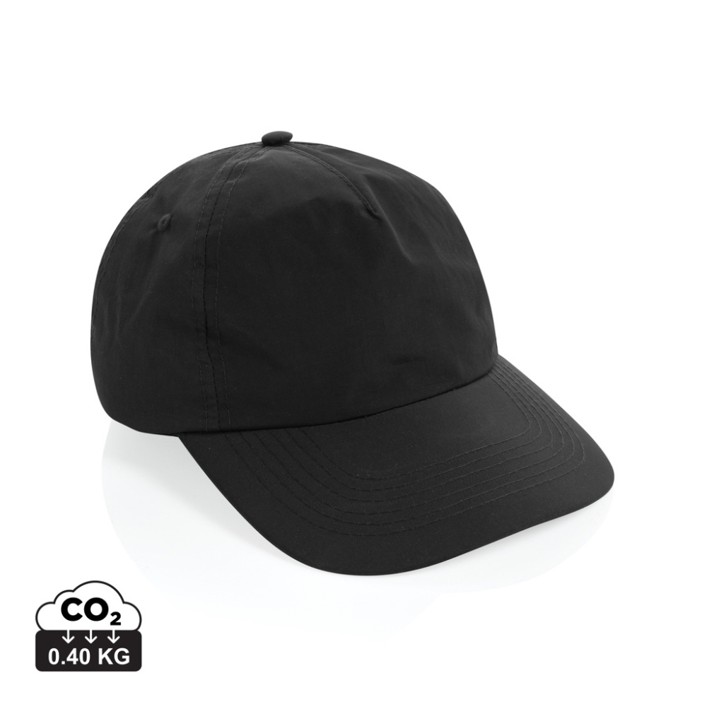 Logo trade promotional giveaways picture of: KENTO URBAN RCS recycled nylon 5 pnl adventure baseball cap