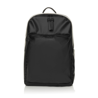 Logo trade promotional merchandise image of: Swiss Peak OSLO RCS Everyday Laptop 15.6' backpack