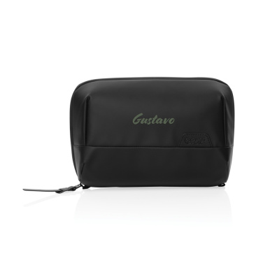 Logotrade promotional item picture of: Swiss Peak OSLO RCS Foldable Toiletry Pouch