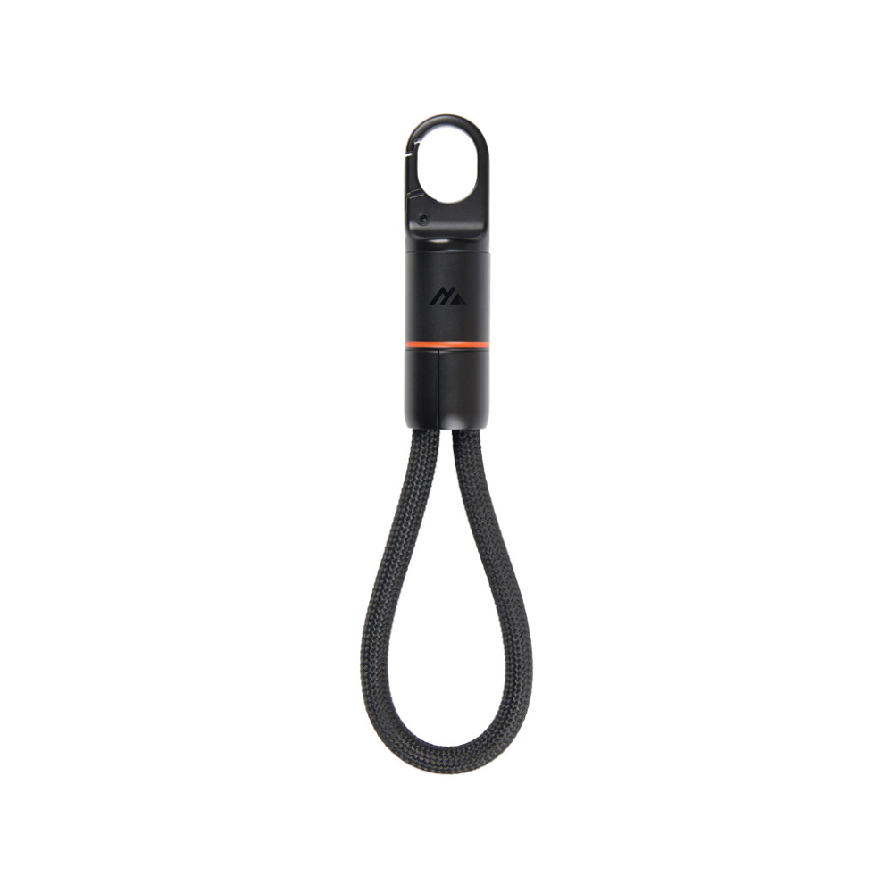 Logo trade promotional items picture of: Nordic Drift Everest USB-C 60W fast charging carabiner cable