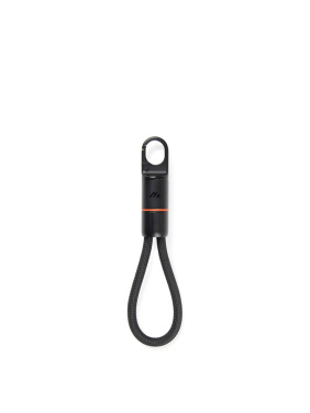 Logotrade promotional product image of: Nordic Drift Everest USB-C 60W fast charging carabiner cable