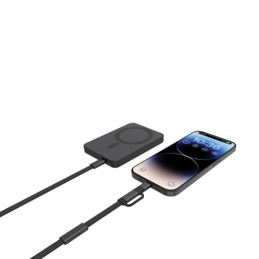 Logotrade corporate gift picture of: Arc RCS 60W 120 cm 2-in-1 fast charging cable