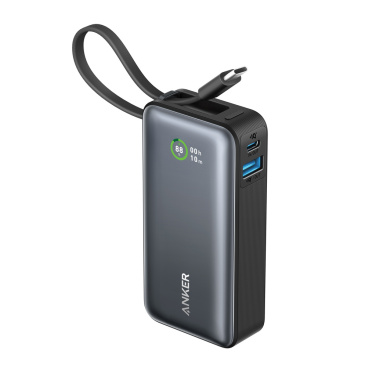 Logotrade advertising products photo of: Anker Nano Power Bank 30W, Built-In USB-C Cable