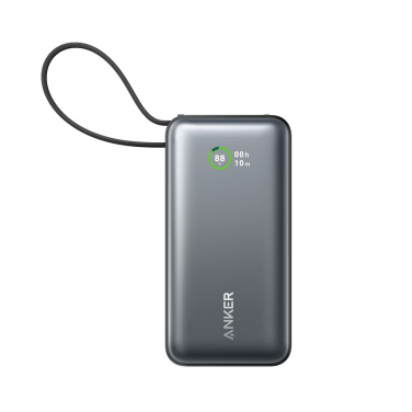 Logotrade corporate gift image of: Anker Nano Power Bank 30W, Built-In USB-C Cable