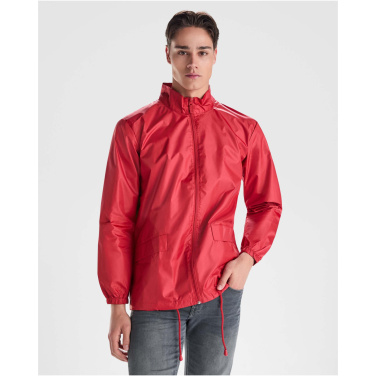 Logo trade promotional items image of: Escocia unisex lightweight rain jacket