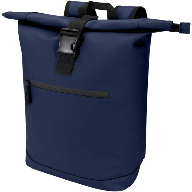 Logotrade promotional merchandise photo of: Resi Plus 15" GRS recycled roll-top backpack 18L