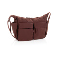 KENTO URBAN RCS recycled nylon padded crossover bag, red