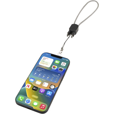 Logotrade promotional gifts photo of: Arich RCS recycled wrist lanyard with built-in 20W Type-C charging cable