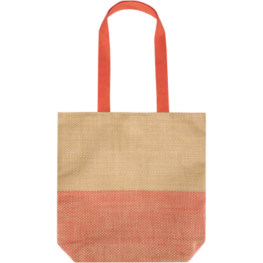Logotrade promotional items photo of: Rhythm straw paper tote bag 10L