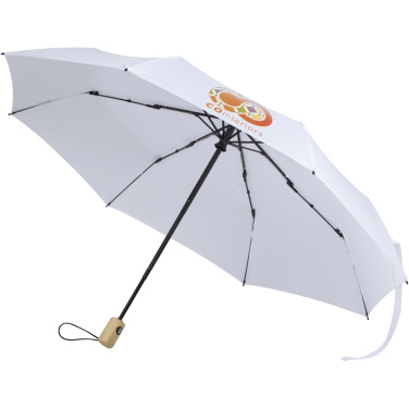 Logo trade promotional items image of: Renee 23” foldable auto open & close umbrella