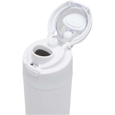Logo trade promotional gifts picture of: Theron 800 ml RCS recycled single wall stainless steel water bottle with dual function lid 