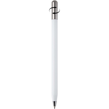 Logotrade promotional product image of: SMART recycled aluminium twist ballpoint pen (black ink)