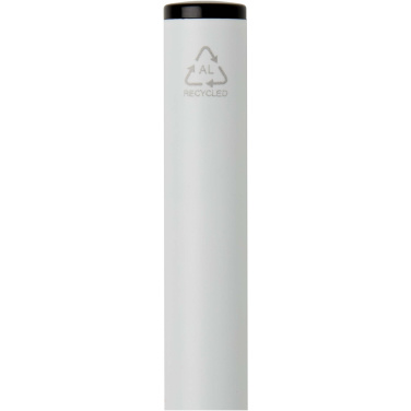Logo trade promotional item photo of: Verton recycled aluminium twist ballpoint pen with sleeve (blue ink)