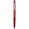 Soffit recycled aluminium click anodized ballpoint pen (blue ink), Red