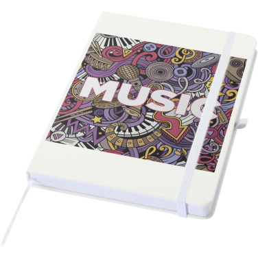 Logotrade promotional giveaways photo of: Spectrum A5 recycled hard cover notebook