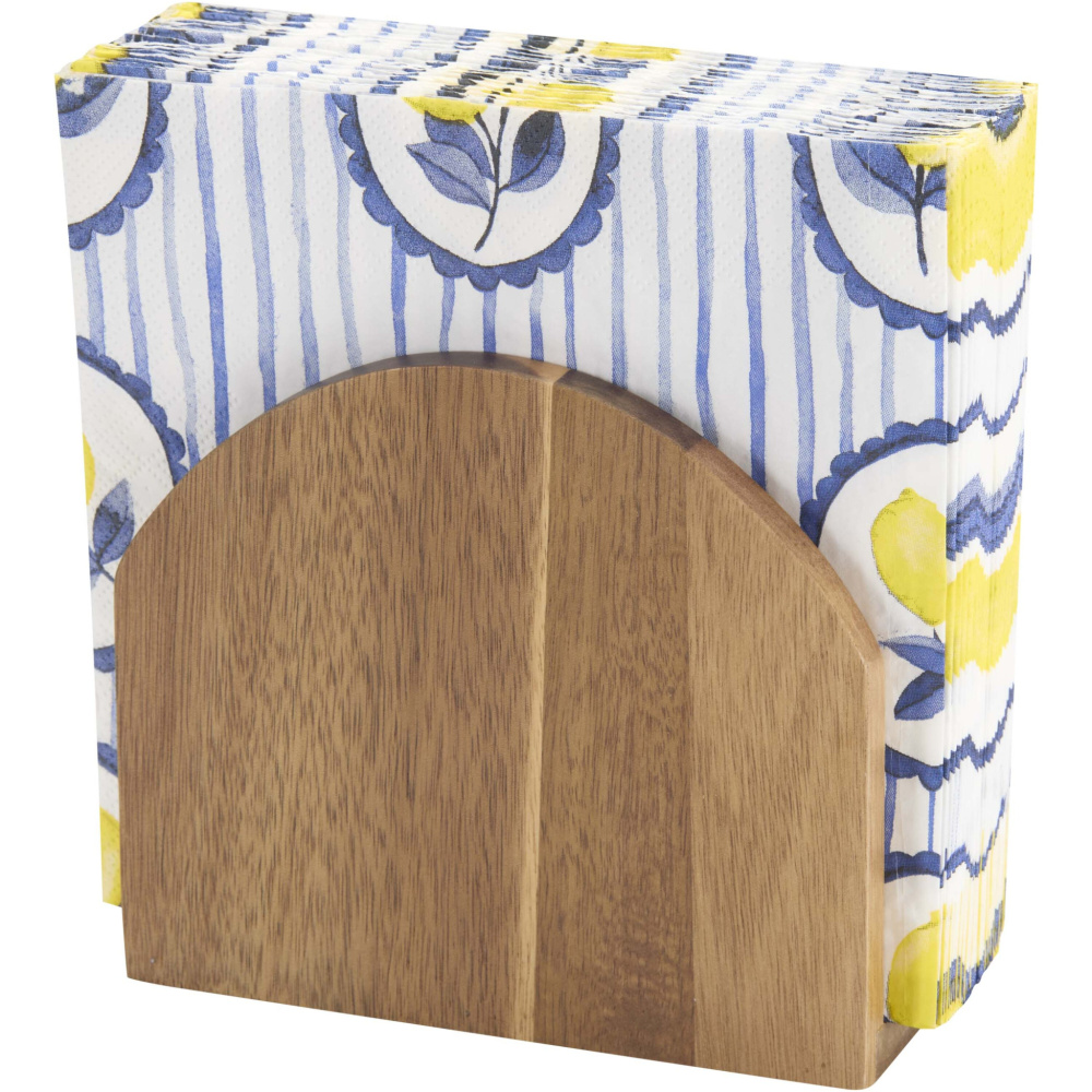Logotrade promotional item picture of: Charm acacia wood napkin holder
