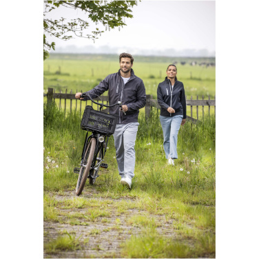 Logo trade promotional products image of: Orion men's GRS recycled softshell jacket