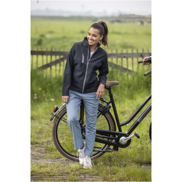 Logo trade promotional giveaways image of: Orion women's GRS recycled softshell jacket