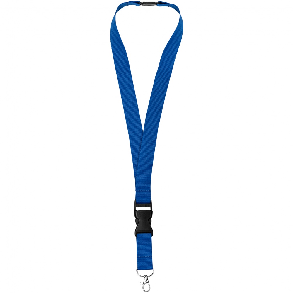 Logo trade reklaamtoote pilt: Yogi kaelapael pandlaga, sinine