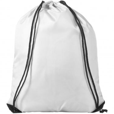 Logo trade meened foto: Oriole stiilne seljakott-sussikott, valge