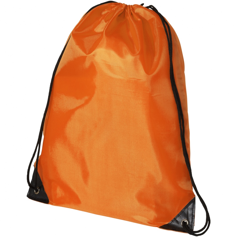 Logo trade ärikingid foto: Oriole stiilne seljakott-sussikott, oranž