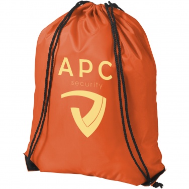 Logo trade reklaamkingituse pilt: Oriole stiilne seljakott-sussikott, oranž