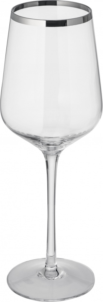 Logotrade meened pilt: Valge veini klaaside komplekt, 6 tk