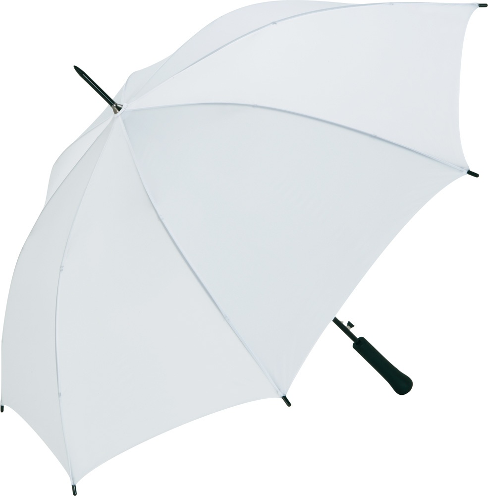 Logotrade reklaamtoote foto: Automaatne tuulekindel vihmavari, valge
