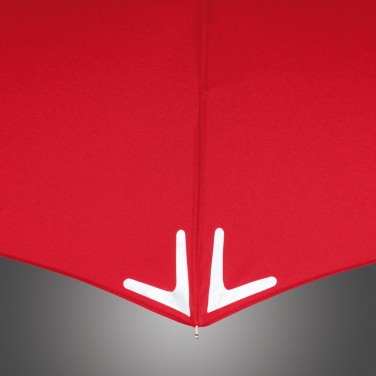 Logotrade ärikingi foto: Helkuräärisega Safebrella® LED minivihmavari 5171, punane