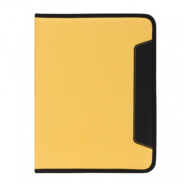 Logotrade ärikingitused pilt: Ortona A4 kaustik, kollane/must