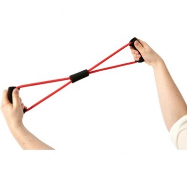 Logotrade reklaamkingid pilt: Ärikingitus: Elastic fitness training strap, punane