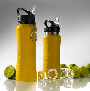 Logotrade ärikingid pilt: Colorissimo puutel pehme joogipudel, 700 ml, türkiissinine