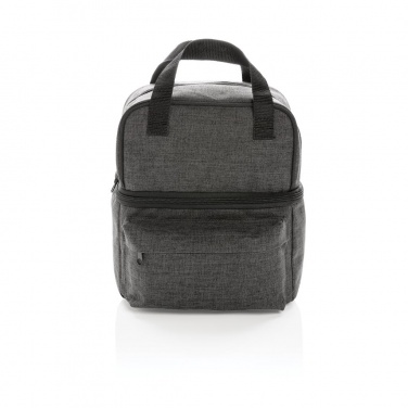 Logo trade firmakingi pilt: Firmakingitus: Cooler bag with 2 insulated compartments, anthracite