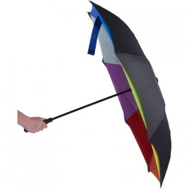 Logo trade firmakingid foto: Ümberpööratav automaatne vihmavari AX, värviline