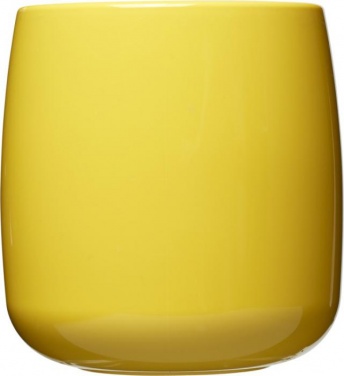 Logotrade meened pilt: Plastikust mugav kohvikruus Classic, kollane