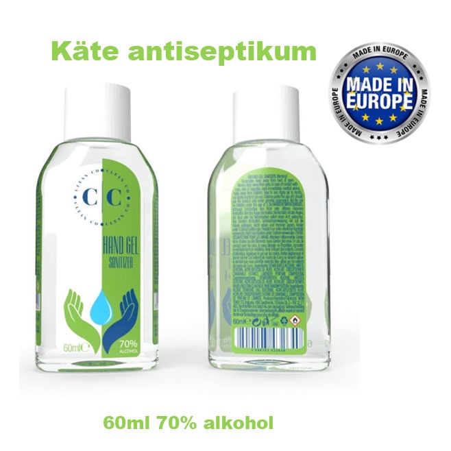 Logotrade reklaamtooted pilt: Käte antiseptik, 60 ml