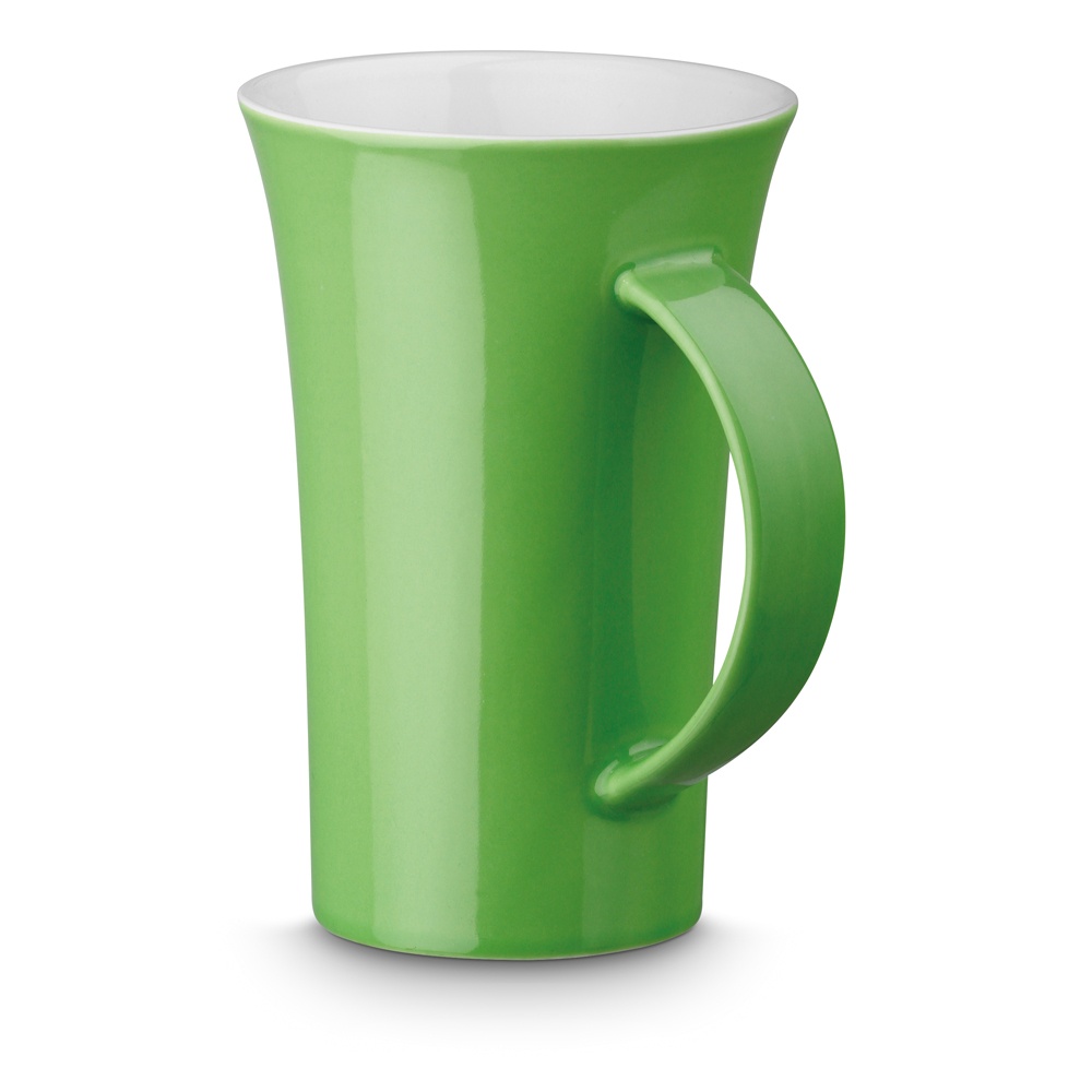 Logo trade reklaamkingitused foto: Elegantne kohvikruus, roheline