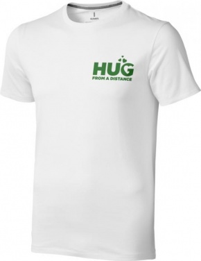 T-särk HUG logoga Elevate Nanaimo valget värvi