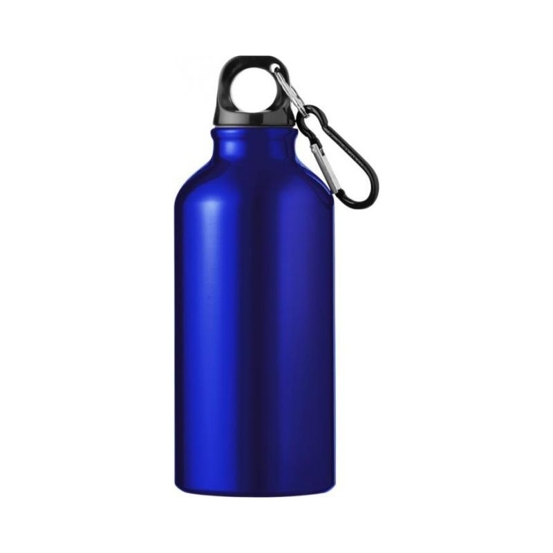 Logotrade reklaamkingi foto: Karabiiniga joogipudel, sinine