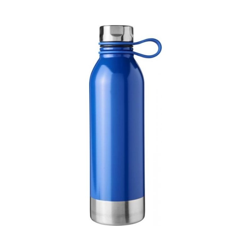 Logotrade reklaamkingitused pilt: Perth roostevabast terasest joogipudel, sinine