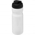 H2O Active® Base 650 ml keeratava kaanega spordipudel, Valge / Täismust