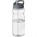 H2O Active® Base 650 ml tilaga kaanega spordipudel, Läbipaistev / Tormihall