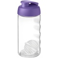 H2O Active® Bop 500 ml shakeri pudel, Lilla / Läbipaistev